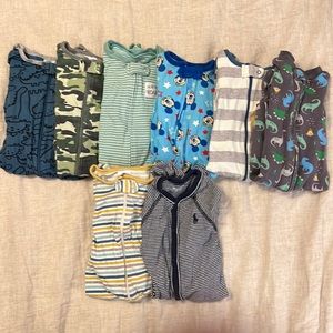 Boys’ 3-6 month pajama bundle (8)